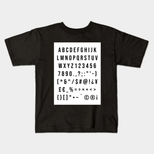 Alphabet Kids T-Shirt